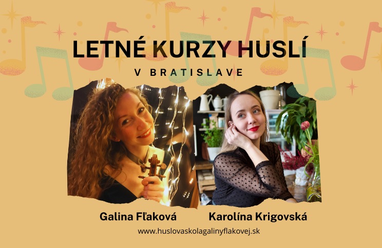 Letné kurzy huslí v Bratislave